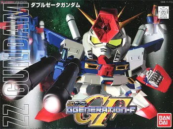 Bandai SD Gundam BB MSZ-010 ZZ Mobile Suit Apkopot Modelis Komplekti Darbības Rādītāji Bērnu rotaļlietas