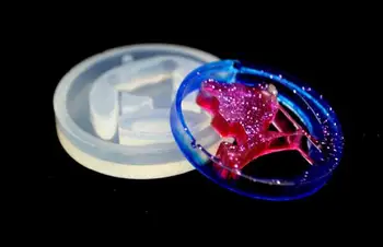 6pcs DIY Silikona veidnē Epoksīda spārni caurspīdīgi silikona gumijas pelējuma kristāla uv moon Sailor Moon Star Kulons waterlines dekori