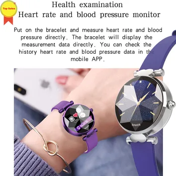 New smart Aproce Sporta aproce pulksteņi sievietēm asinsspiediens, miega sirds ritma noteicējs pedometrs skatīties lady meitene PK S3 h8