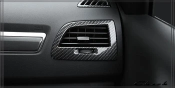Par Renault Koleos 2017 2018 2GAB Interjera ABS Chrome Uzlabot Gaisa Nosacījumu, Ventilācijas izvads Apdares apli nosedzošais ietvars