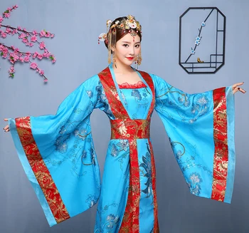 Jaunā Stila Antīkās Sievietes Princese Kleita Ķīniešu Tradicionālajā Tērpā Posmā Orientēties Seno Queen Deju Apģērbu Fairl Apģērbs 90
