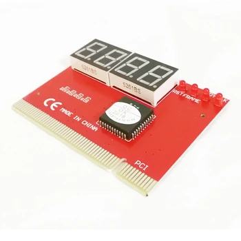 Datoru PCI POST Card Mātesplati LED 4-Ciparu Diagnostikas PC Analyzer Testa PĒC Kartes, Plastmasas, Metāla, Augstu Stabilitāti, Express Card