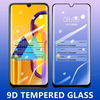 2GAB 9D Aizsargājošu Stikla Samsung Galaxy M21 M31 M30 M30S M10 M20 M40 Screen Protector For Samsung M30 S M 31 21