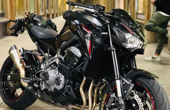 Par Kawasaki Z900 2017 2018 2019 ABS Motociklu Aptecētājs Shell Augstas Kvalitātes Sacīkšu Aptecētājs Iesmidzināšana Molding Z900 900 17-19