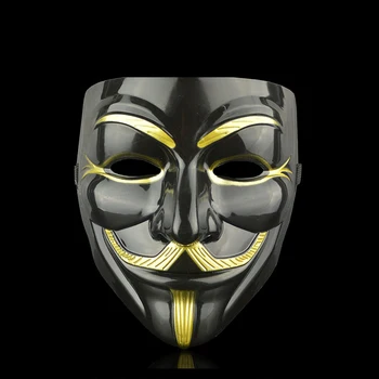 Filma, Cosplay V for Vendetta Hakeris Maska Anonīms Guy Fawkes Halloween Ziemassvētku Dāvanu Pieaugušo Bērnu Filmu Tēma Maska