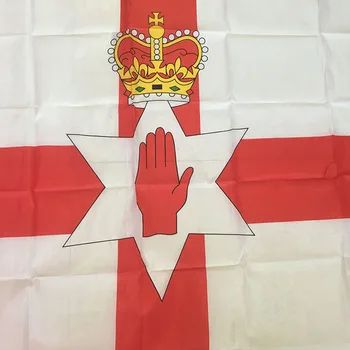 Pasaules peld natioal karoga simts procentiem poliestera iespiesti Ziemeļu Irelan karogi un baneri 3*5ft apdare pārdzīvot banner