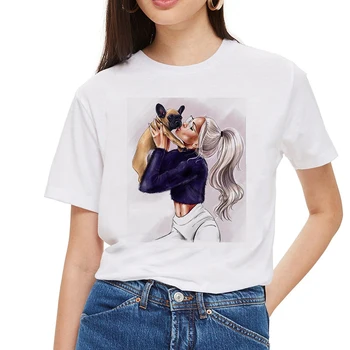 Estētika Mama Krekls Mamma Vogue T krekls Meita Sievietes Super White Drukāt Streetwear Ir 2021. Modes Eiropas Cute Topi Harajuku