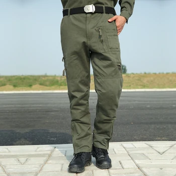 Taktiskās Bikses Vīriešu Militārā StyleTrousers Armijas Īpašo Spēku Karavīri Kravas Camo Bikses Plus Lieluma Kokvilnas Kaujas Bikses