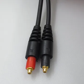 Piemērojami Shure SRH1440 SRH1540 SRH1840 Austiņu kabeli MMCX interfeiss audio kabelis 6.5 MM vītni adapteri