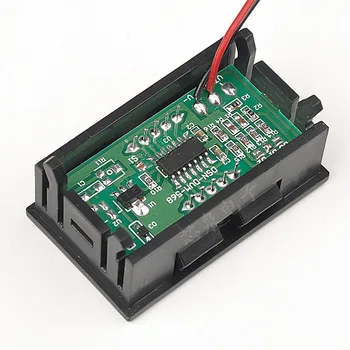 Tester-Detektors Ammeter Panelis-Amp Sprieguma Dual-Displejs Portatīvo 100v 10.a Auto DC Auto Jaunas