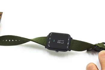 20mm Neilona Cilpas Siksnas Oriģinālu Xiaomi Huami Amazfit Rkp BITU Lite Jaunatnes Smart Skatīties Nēsāšanai Rokas Aproce Amazfit Watchband