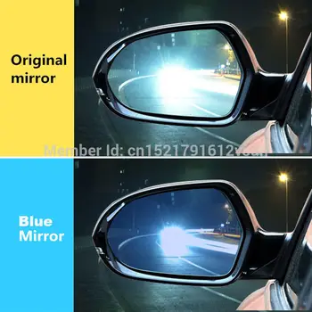SmRKE 2gab Par Nissan Livina Atpakaļskata Spogulī, Zilas Brilles Platleņķa Led Pagrieziena Signālu gaismas Enerģijas Apkures