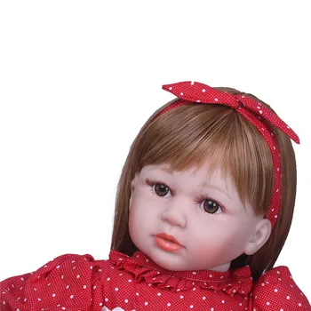 Bebes atdzimis NPK lelles rotaļlietas meitenēm 58cm vinila silikona atdzimis bērnu lelle dzīvs baby toddler princese lelles bērniem dāvanu