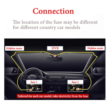 Ford Focus 2018~2020 Auto Ceļu Ierakstīt WiFi DVR Dash Kameras Vadītāja Video Ieraksti