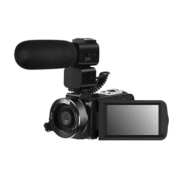 Ordro HDV-Z63 2K Digitālo Video Kameru Infrasarkano Nakts Redzamības Videokameru, Wifi, HD 1080P 30 kadri / s ar Tālvadības pulti, Dual LED Gaismas