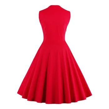5XL Plus Lieluma Vintage Rockabilly Dress Elegantu Tērpu Sexy Sieviešu Apģērbu 2019 Ziedu Tunika Vasaras Šūpoles Puse Kleita Vestidos mujer