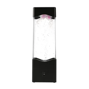 Medūzas Ūdens Bumbu Akvāriju Tvertne LED Gaismas Lampa Atpūsties Gultas Noskaņojumu, ņemot vērā Mājas Dekori Lampas Dāvanu Mazulis Draugs