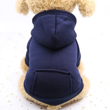 Pet Suns Mētelis pelēkā vārna Mīksta Vilnas Ziemas Siltā Kucēns Apģērbs Suņu sporta Krekls Suņu Kostīmu Maziem Suņiem Pet Piegādēm XS-2XL