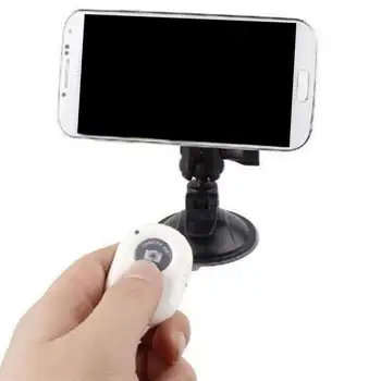 Bezvadu Kontrolieri Bluetooth 4.0 Tālvadības Poga Taimeris Stick Kameras Slēdža Smart Tālrunis Monopod Selfie