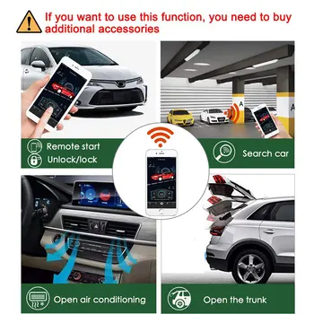 Smart Taustiņš Pasīvās Keyless Ieceļošanas Tālvadības Sākt automašīnu Sistēmu PKE Dzinēju, Startera Pogu Transportlīdzekļu Start/Stop Komplekts Drošas Slēdzenes