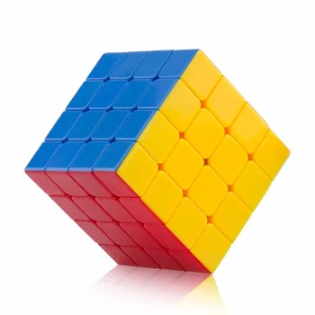 D-FantiX Ciklona Zēni 4x4 Ātrums Cube Stickerless Uzlabota Versija Gluda Burvju Kubs, Puzles, Rotaļlietas (60mm) Bērniem, Pieaugušajiem, Students