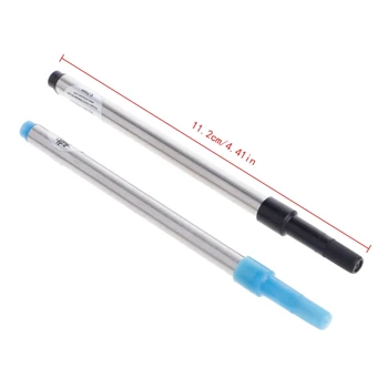 Jinhao Rullīšu Bumbu Rollerball Pildspalvu Uzpilde Kasetņu Zili Melnu Tinti 0.7 mm