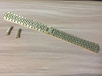 18mm JAUNU T52 T57 vīriešiem Skatīties Joslā, T870/970 Zelta rokassprādze no Nerūsējošā Tērauda Cietā Aproce