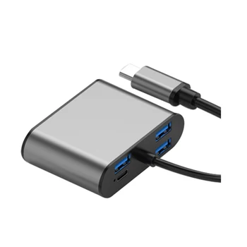 Tipa-C HDMI Centrmezgls, VGA PD USB3.0 USB2.0 Audio Portatīvas Mājas Birojs Portatīvie Peles OCT998