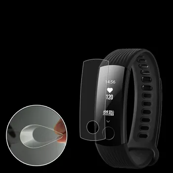 ZUCZUG 2gab Anti-šoka Mīksto TPU Ultra Skaidrs, ar Aizsargājošu Plēvi, Lai Huawei Honor Band 3 Smart Aproce Pilna Ekrāna Aizsargs Vāciņu