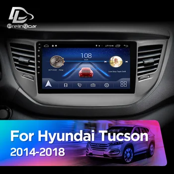 Prelingcar Android10.0 Hyundai TUCSON 2016 2017 2018 Auto Radio Multimediju Video Atskaņotājs, GPS Navigācija, NE DVD 2 Din