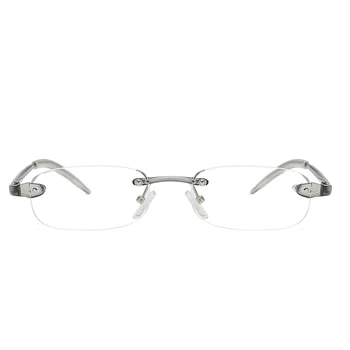 Elbru Klasiskās bez apmales Diamond Cut TR Lasīšanas Brilles Ultravieglajiem Mīksto Presbyopic Brilles Sieviešu Un Vīriešu Unisex +1.0 līdz +4.0