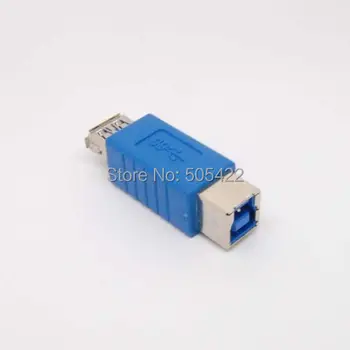 500pcs/daudz USB 3.0 A Tipa Sievietes 3.0 B Tipa Sieviešu Pārveidotāja Adapteris Savienotājs