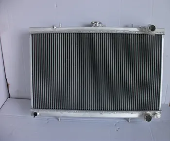 Veiktspējas 2 rindu 42mm visus alumīnija radiatoru priekš Nissan Skyline S13 CA18 R32 RB20