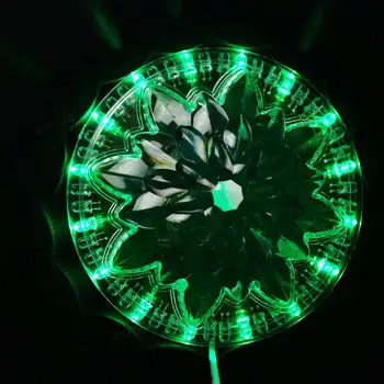 Skatuves Gaismas Puses Posmā Kluba KTV Disko Lampas LED RGB Gaismas Efektu 8W Auto Saulespuķu Apgaismojums Projektors Gaismas