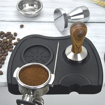 Kafijas automāts pulveris pad anti-skid stūrī pad spiediena apdares pilnu silikona kafijas automāts roktura pamatni, bārs, virtuve, kafijas rīks