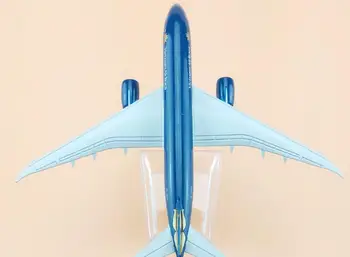 Sakausējuma Metāla Gaisa Vjetnamas B787 Airlines Lidmašīnas Modeli, Vjetnama Boeing 787 Airways Lidmašīna Modelis Stāvēt Gaisa Bērniem Dāvanas 16cm