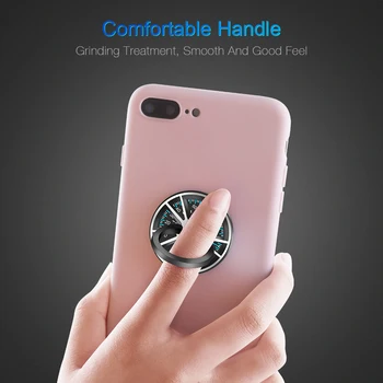 Žiroskopu Pirksta Gredzenu Turētājs Roku Ripu Rotācijas Griešana Metāla Mobilā Tālruņa Turētājs Stāvēt iPhone Samsung Tālruņa Gredzenu Turētājs