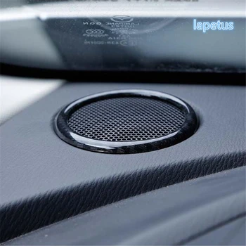 Lapetus Paneļa Stereo Skaļruņu Audio Skaņas Rāmis Gredzenu Apdare Vāciņš Melns, piemērots Mazda CX-3 CX3 2016 2017 2018 2019 ABS