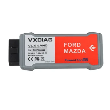 Jaunas Ielidošanas VXDIAG VCX NANO Ford/Ma-z-da 2 in 1 ar ID V98