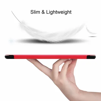 Tab 8.0 2019 Segtu PU Ādas Slim, Viegls Locīšanas Case For Samsung Galaxy Tab 8.0 2019 S-Pen SM-P200 SM-P205 8 collas