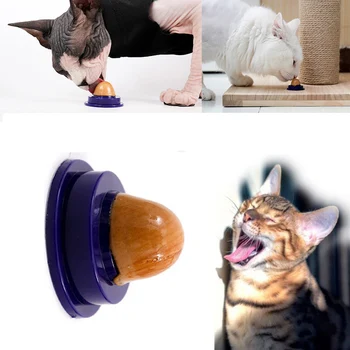 K-ZVAIGŽŅU Veselīgu Enerģijas Bumbu Ciets Uzturs Cukura Bumbu Želeja Intersting Konfektes Kaķis Catnip Cukura Uzkodas