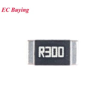 50gab 2512 SMD Sakausējuma Chip Rezistors 1W 1% 0.001 R 0.0015 R 0.01 R 0.012 R 0.03 R 0.05 R 0.06 R 0.1 R 0.2 R 0.22 R 0.3 R 0.33 R 0.5 R Ohm