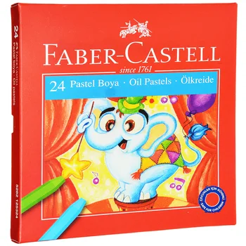 Faber-Castell Eļļas pasteļi, kartona seifs 24