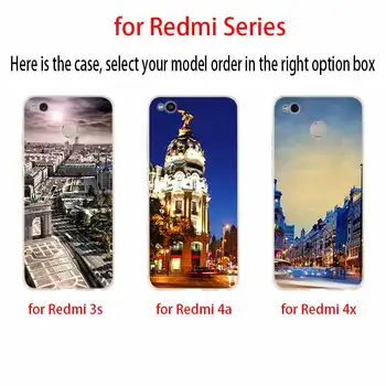 Mīksts silikona Gadījumā Xiaomi Redmi 9.a 8.a 6.a 7.a Piezīme 9 8 7 6 5 Pro 9s 8t Segtu Madrides Kapitāla Spānija