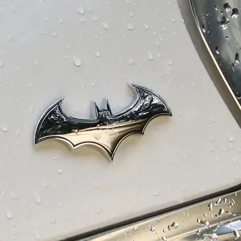 Auto Logo Uzlīmes, Metāla Batman Žetona Emblēma Ford C-MAX-Flex KIA K4 K5 Nissan Qashqai NISS