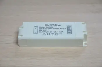 0-10V Dimming LED Ārējā Vadītāja 40-60W 1.5 VĀJŠ LED Disku, Barošanas 2gab