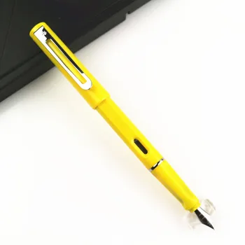 JINHAO 599 dzeltens Tintes Pildspalvu vidēja Pavisam Jaunu augstas kvalitātes dāvanu