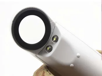 ZK30 LED Gaismas Rokas 40 Reizes HD Lupa Stikla PCB plates remonts rīks Mini mikroskopu Palielināmā Stikla Rotaslietas Lupa