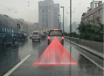 Auto stils LED Auto Lāzera Miglas lukturi Sadursmi Astes Signālu Brīdinājuma Lampas lifan x60 620 520 320 x50 solano smily