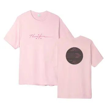Kpop GRIBU, VIENS T-krekls 2019 Koncerts Tādēļ T krekls Gadījuma Tee Kokvilnas Krekls ar Īsām Piedurknēm tee Top Dāvanas